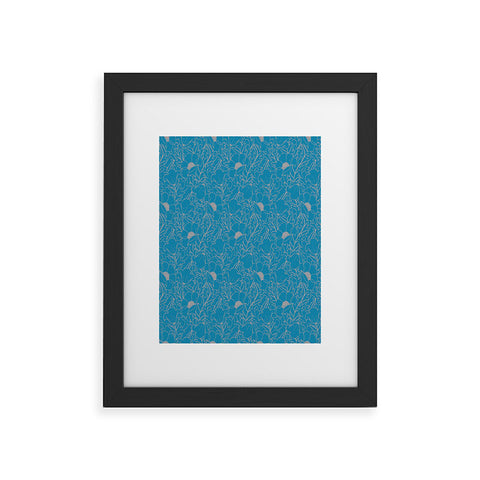 Aimee St Hill Simply June Blue Framed Art Print