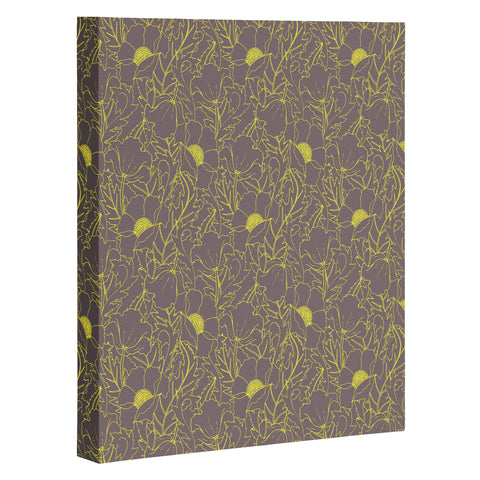 Aimee St Hill Simply June Yellow Art Canvas