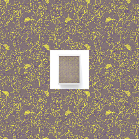 Aimee St Hill Simply June Yellow Framed Mini Art Print