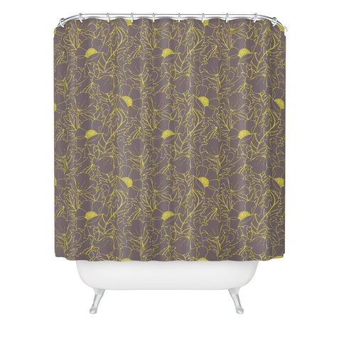 Aimee St Hill Simply June Yellow Shower Curtain