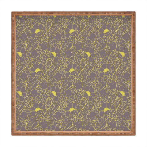 Aimee St Hill Simply June Yellow Square Tray