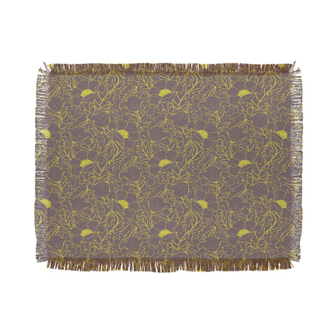 Aimee St Hill Simply June Yellow Throw Blanket