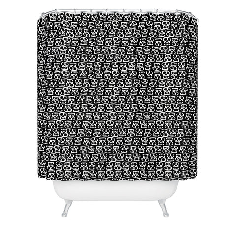 Aimee St Hill Skulls Shower Curtain