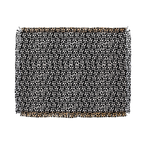 Aimee St Hill Skulls Throw Blanket