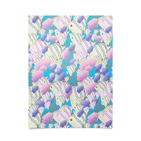 Aimee St Hill Techno Fish Poster