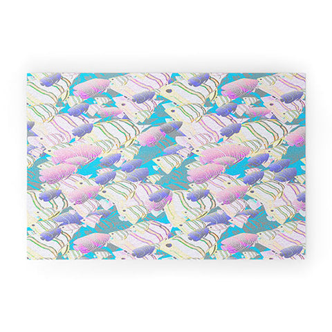 Aimee St Hill Techno Fish Welcome Mat