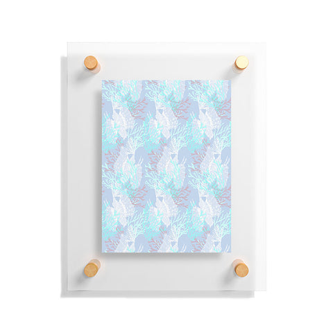 Aimee St Hill Tiger Fish Blue Floating Acrylic Print
