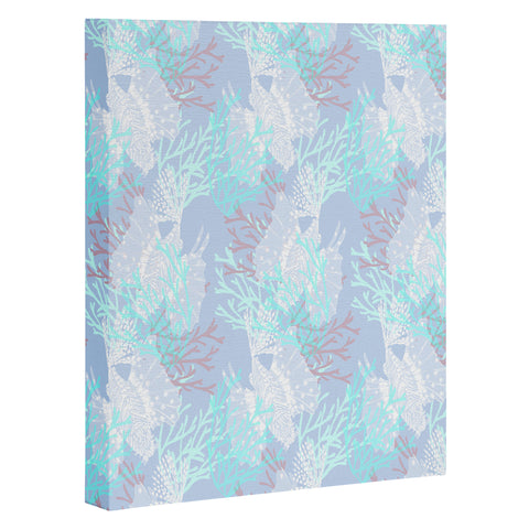Aimee St Hill Tiger Fish Blue Art Canvas