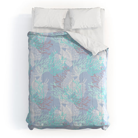 Aimee St Hill Tiger Fish Blue Comforter