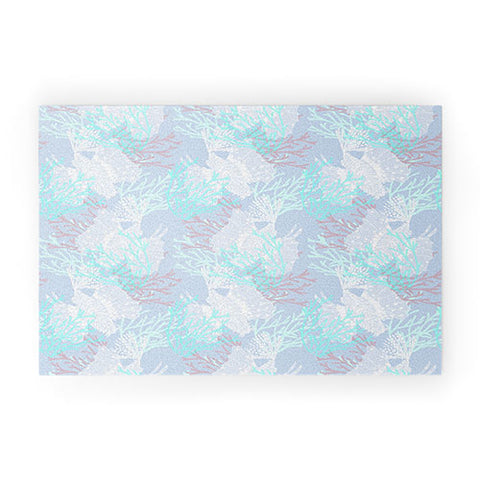 Aimee St Hill Tiger Fish Blue Welcome Mat