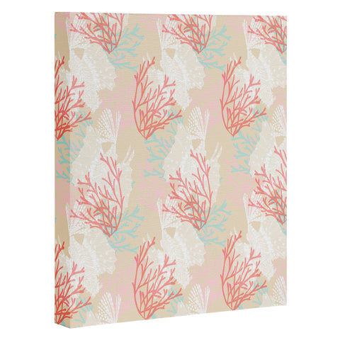 Aimee St Hill Tiger Fish Pink Art Canvas