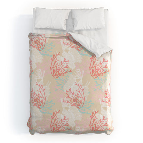 Aimee St Hill Tiger Fish Pink Duvet Cover