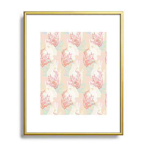 Aimee St Hill Tiger Fish Pink Metal Framed Art Print
