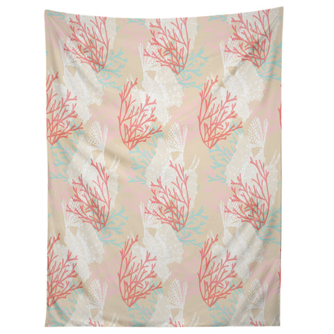 Aimee St Hill Tiger Fish Pink Tapestry