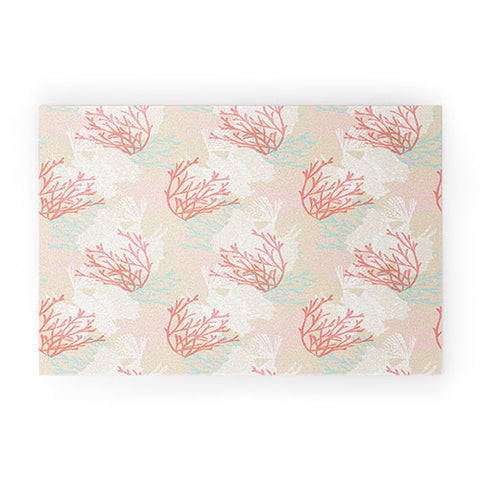 Aimee St Hill Tiger Fish Pink Welcome Mat