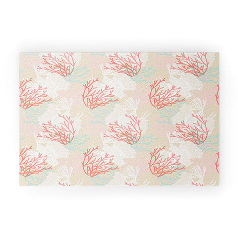 Aimee St Hill Tiger Fish Pink Welcome Mat