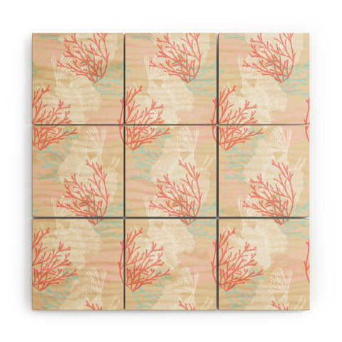 Aimee St Hill Tiger Fish Pink Wood Wall Mural