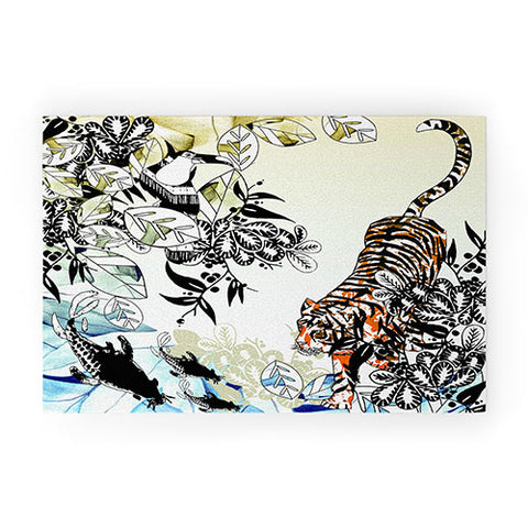 Aimee St Hill Tiger Tiger Welcome Mat