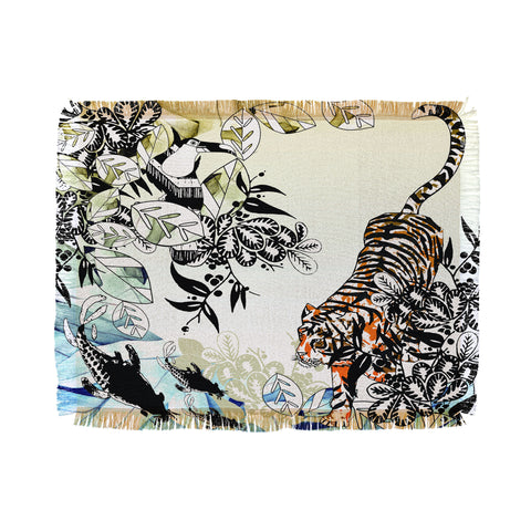 Aimee St Hill Tiger Tiger Throw Blanket