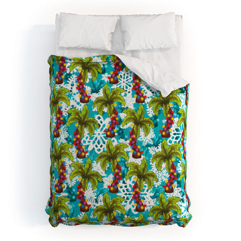 Aimee St Hill Tropical Christmas Comforter