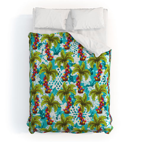 Aimee St Hill Tropical Christmas Duvet Cover