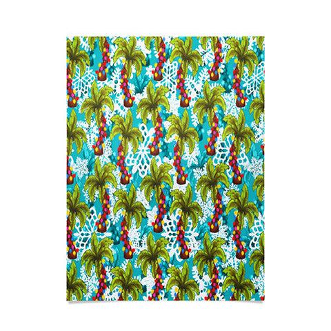 Aimee St Hill Tropical Christmas Poster