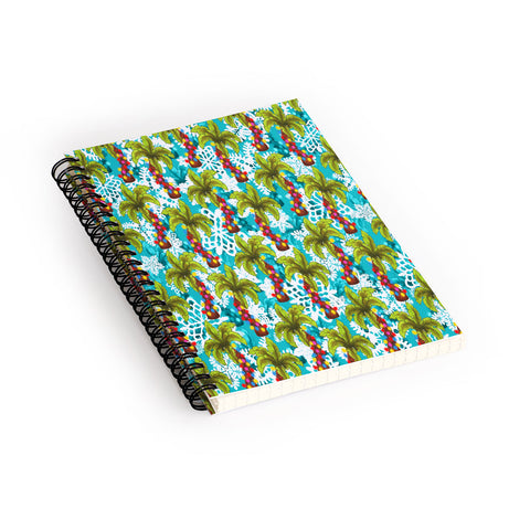 Aimee St Hill Tropical Christmas Spiral Notebook