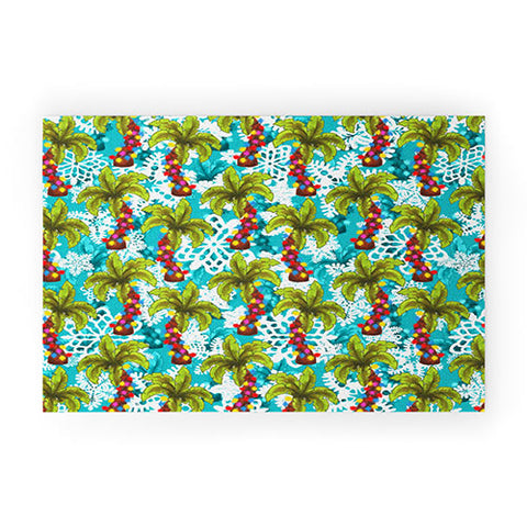 Aimee St Hill Tropical Christmas Welcome Mat