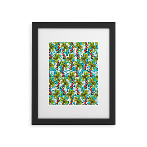 Aimee St Hill Tropical Christmas Framed Art Print
