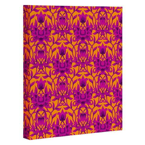 Aimee St Hill Vine Pink Art Canvas