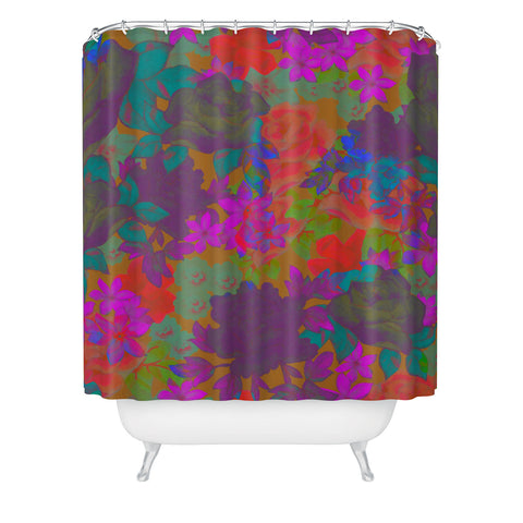 Aimee St Hill Vintage Floral Shower Curtain
