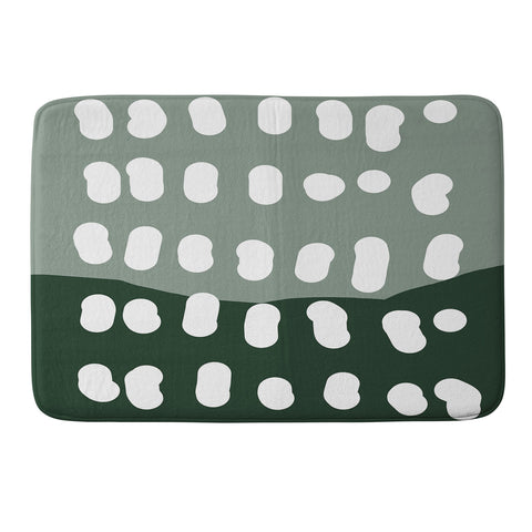 Aleeya Jones Abstract landscape 3 Memory Foam Bath Mat