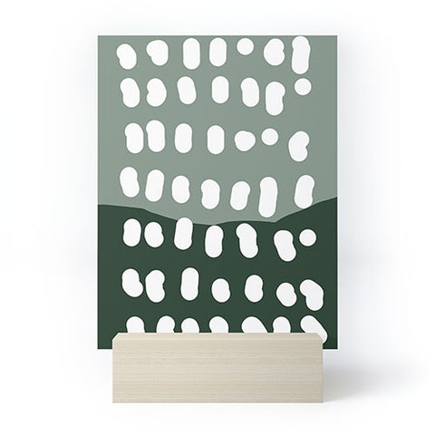 Aleeya Jones Abstract landscape 3 Mini Art Print