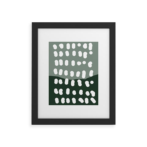 Aleeya Jones Abstract landscape 3 Framed Art Print