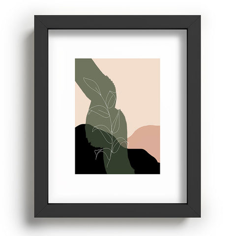 Aleeya Jones Boho print Recessed Framing Rectangle