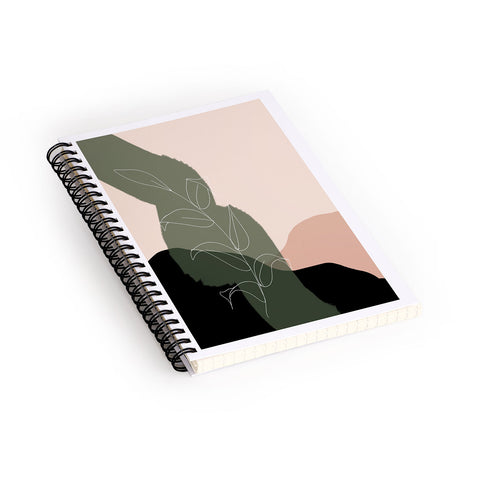 Aleeya Jones Boho print Spiral Notebook