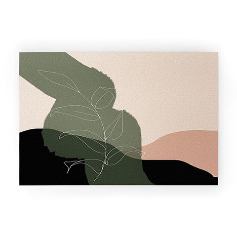 Aleeya Jones Boho print Welcome Mat