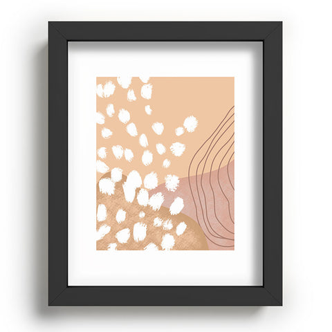 Aleeya Jones Modern Abstract nudes Recessed Framing Rectangle