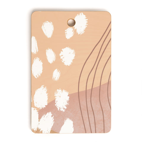 Aleeya Jones Modern Abstract nudes Cutting Board Rectangle