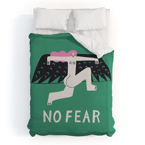 Aley Wild No Fear I Duvet Cover