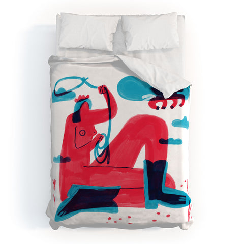 Aley Wild Runaway Pegasus Duvet Cover