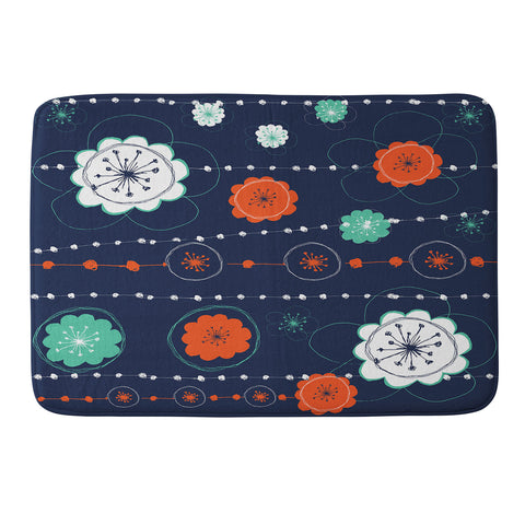 Ali Benyon Abstract Suzy Memory Foam Bath Mat
