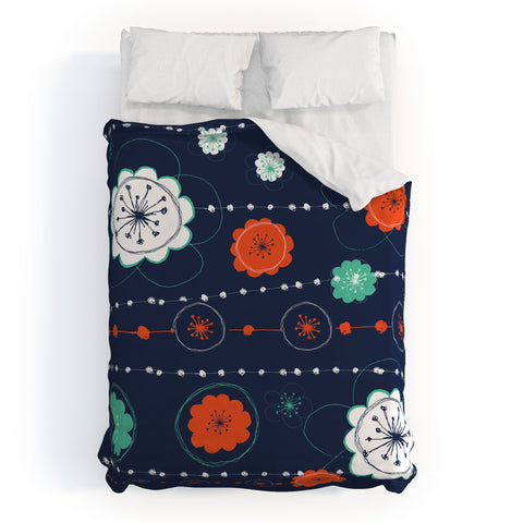 Ali Benyon Abstract Suzy Duvet Cover