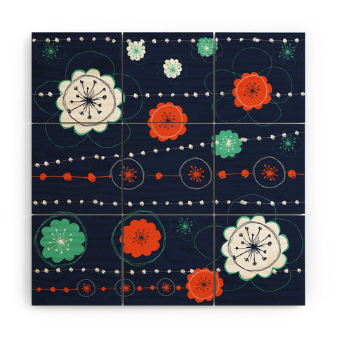 Ali Benyon Abstract Suzy Wood Wall Mural