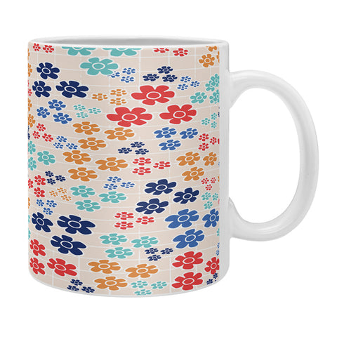 Ali Benyon Bed Of Flowers Coffee Mug