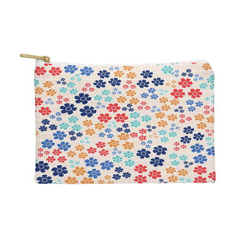 Ali Benyon Bed Of Flowers Pouch