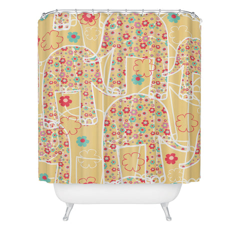 Ali Benyon Ello Ellie Shower Curtain