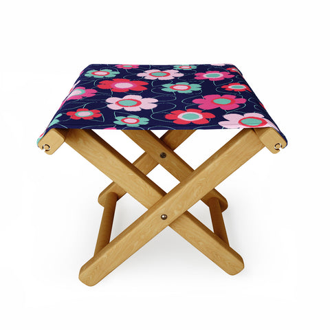 Ali Benyon Happy Flowers Folding Stool