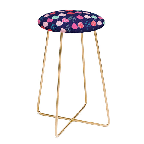 Ali Benyon Happy Leaves Counter Stool