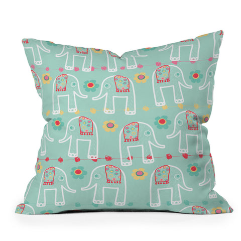 Ali Benyon Love Is Throw Pillow